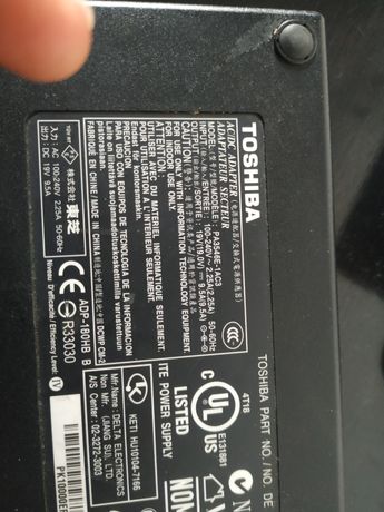Carregador Toshiba 19V 9.5 A