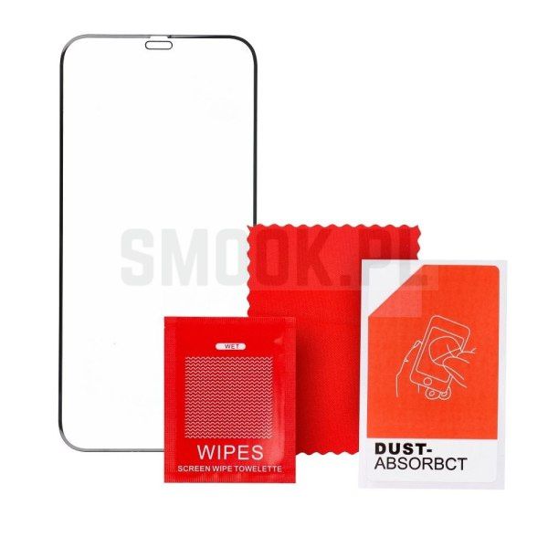 Szkło Hartowane 6D Pro - do Xiaomi Redmi Note 12 4G /Note 12 5G czarny