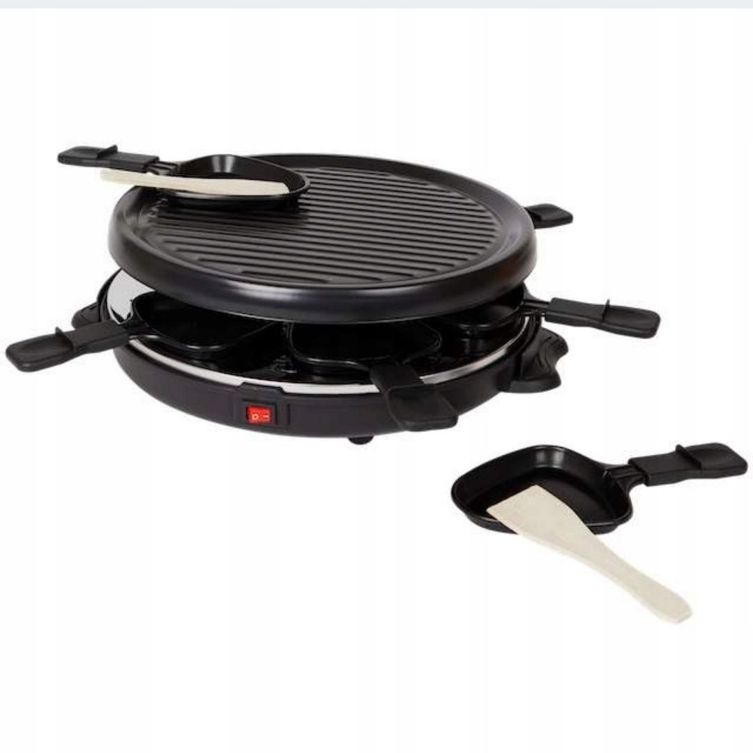 Raclette grill elektryczny Allbrand RG-127615 czarny 800 W