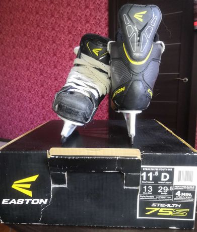 Хоккейные коньки Easton Stealth 75S Yth Детские стелька 19,1 см
