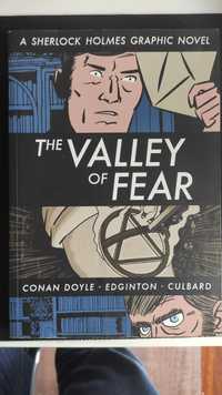 livro banda desenhada graphic novel the valley of fear Oeiras