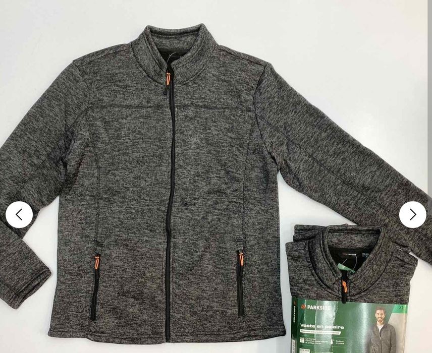 Чоловіча термокофта худі куртка толстовка Parkside Німеччина