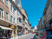 Apartamento T1 com varanda em prédio novo no centro histórico de Braga