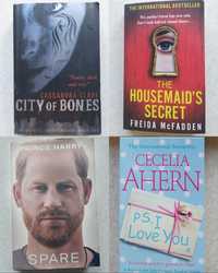 різні книги англійською мовою book english prince harry colleen hoover