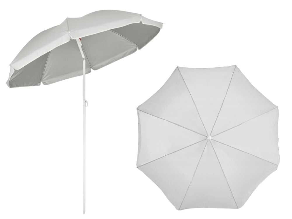 Parasol Ogrodowy Plażowy 140cm z Pokrowcem Łamany
