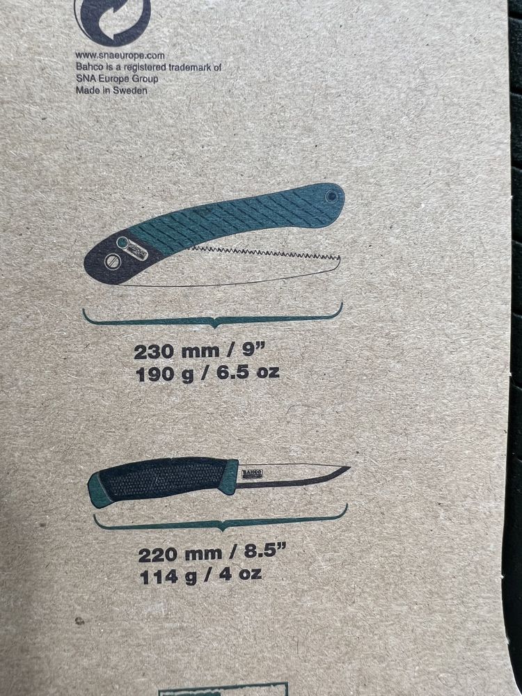 Nóż i Piła BAHCO Lap-Knife (N.O.W.Y)