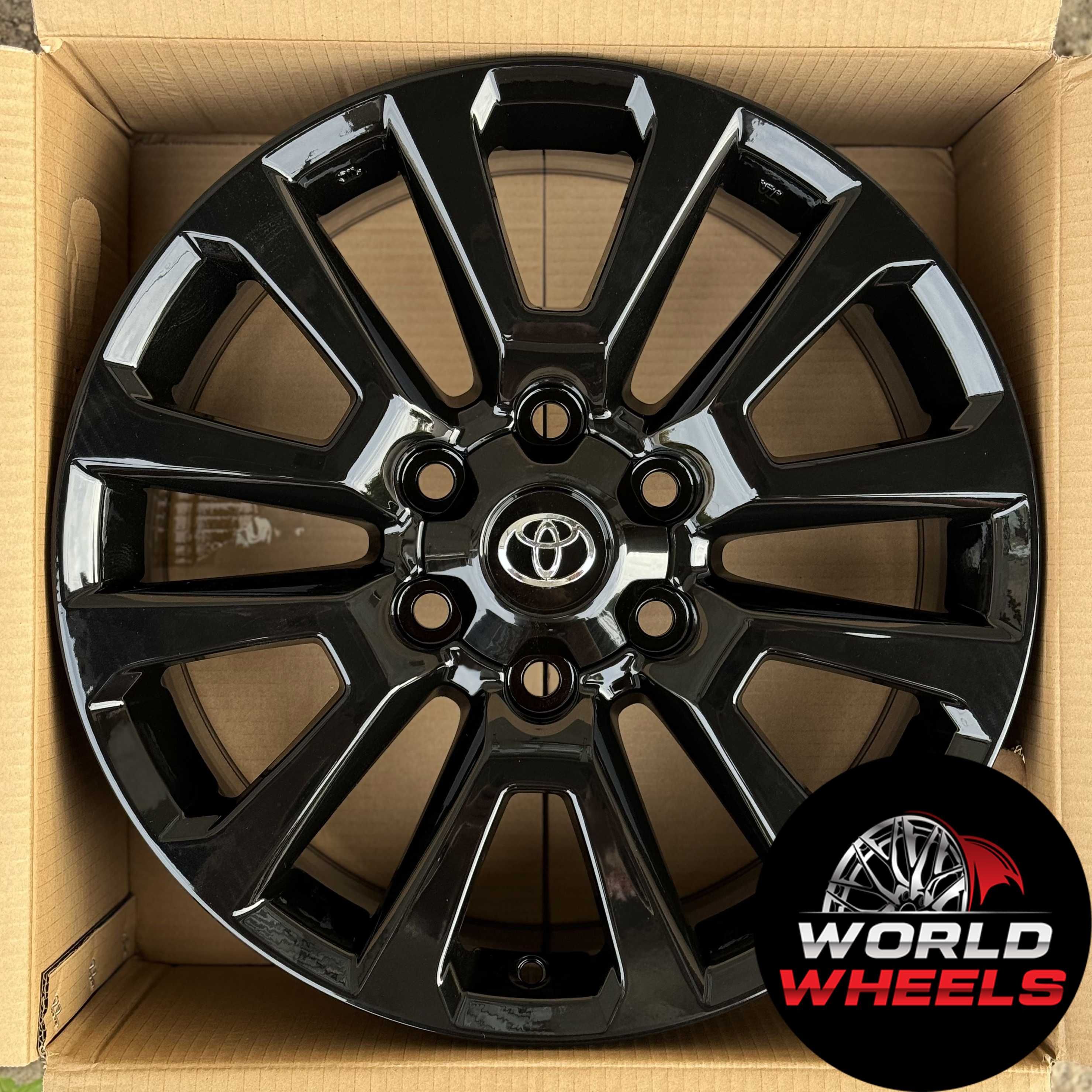 Диски R18 6x139.7 Toyota land cruiser Prado 120/150 Lexus GX BlackOnyx