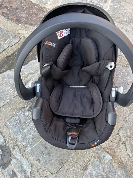 Carrinho Quinny + Ovo Besafe + Cadeira Auto Cybex