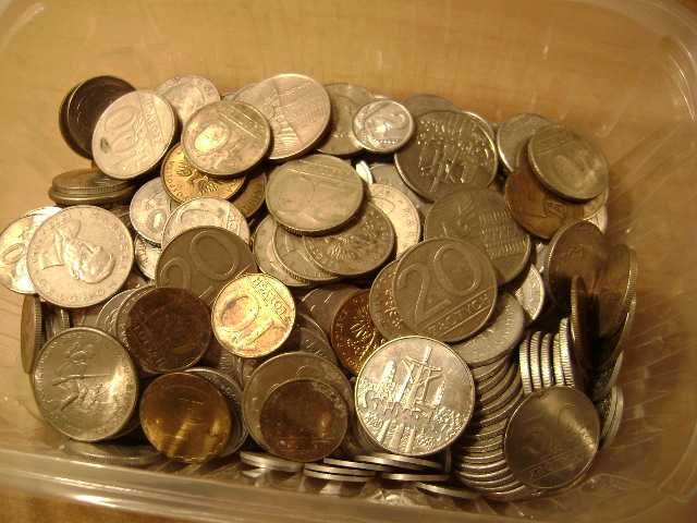 Starocie z PRL - Stare monety polskie = Zestaw 202 sztuki z PRL