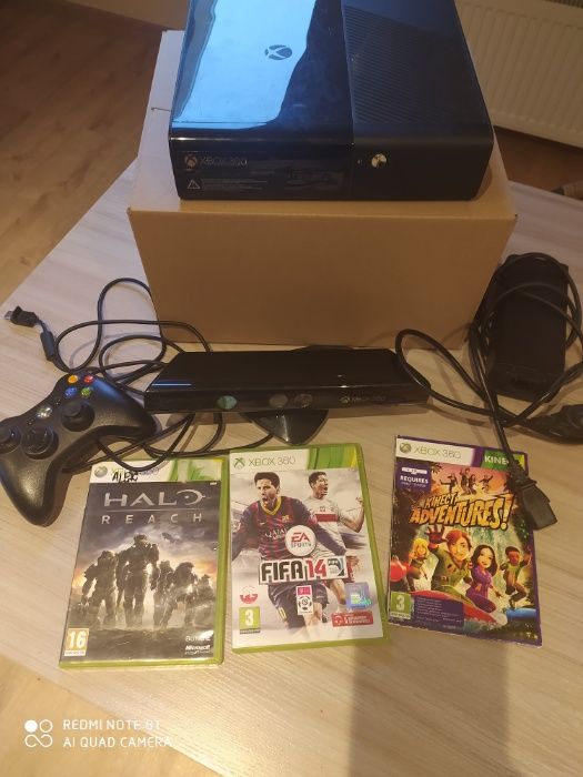 X-BOX 360 +Kinect Idealna ,najlepszy model !