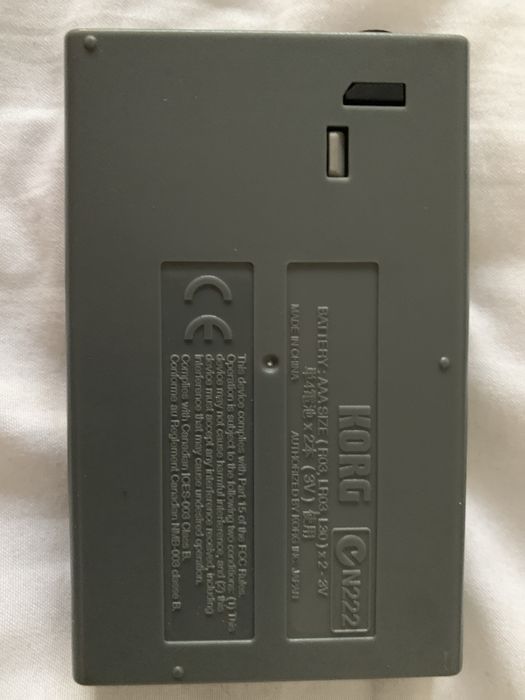 Stroik gitarowy giutar bass tuner KORG