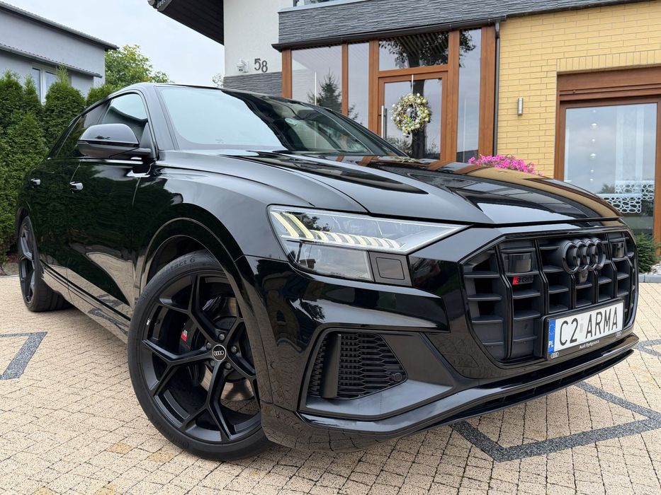 Audi SQ8 HD Matrix Led Kamera_360 Skrętna Oś ACC Lane Assist Znaki Martwe Pole