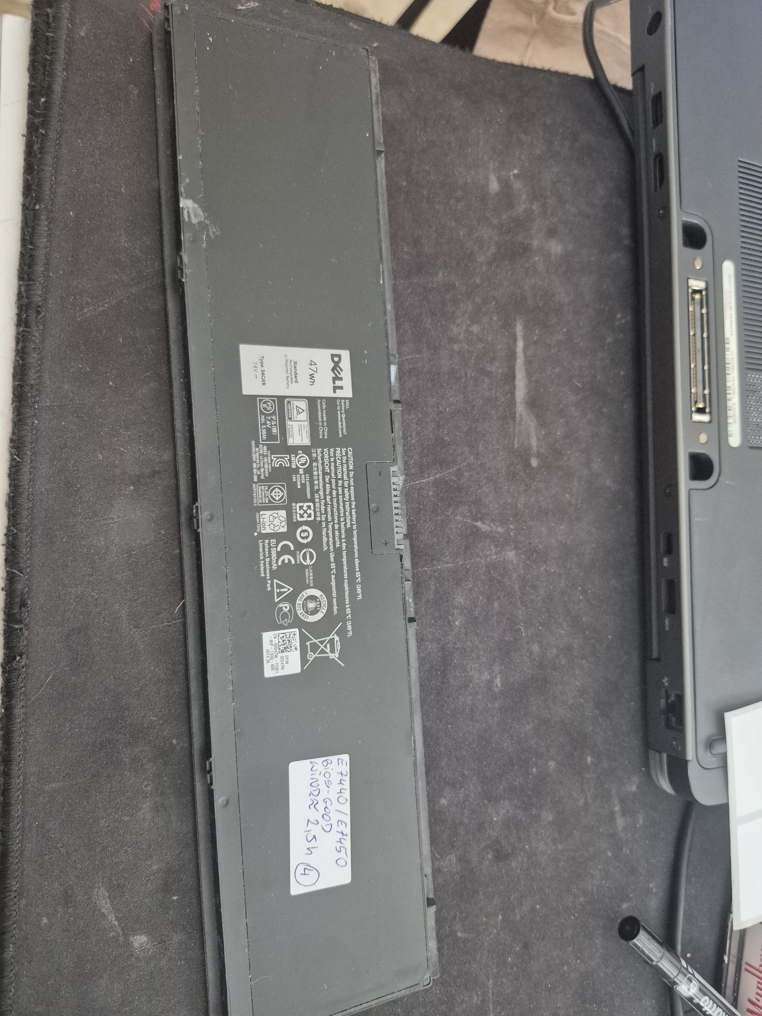 Oryginalna bateria Dell 34GKR 47Wh (4)