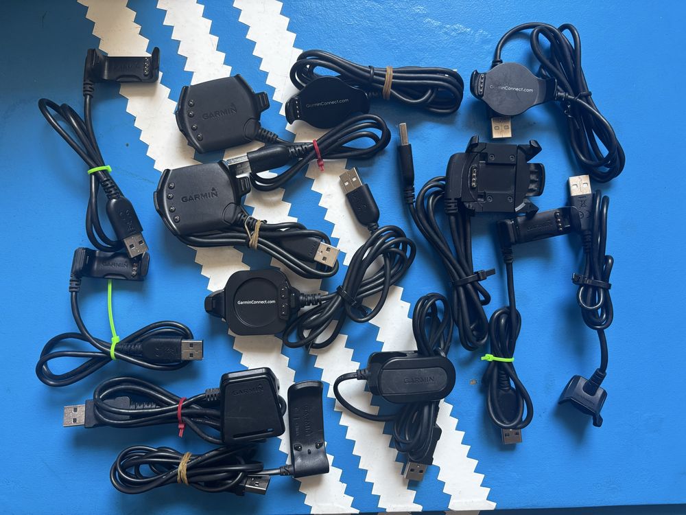kable ładowarki Garmin fenix/forerunner/vivosmart itp