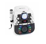 Zestaw karaoke głośnik z CD Bluetooth mikrofon LED Auna StarMaker