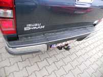 NAKŁADKA ZDERZAKA TYLNEGO oryginał ISUZU D-max 2012 do 2019r.