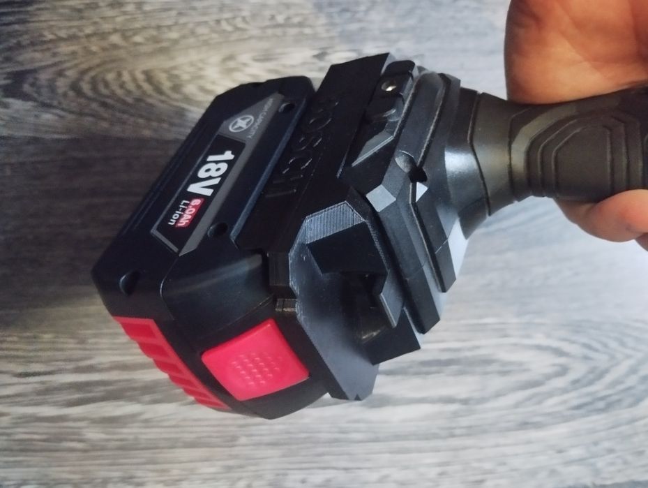 Адаптер перехідник акумулятор Bosch Pro 18V на інструмент Dnipro-M 20V