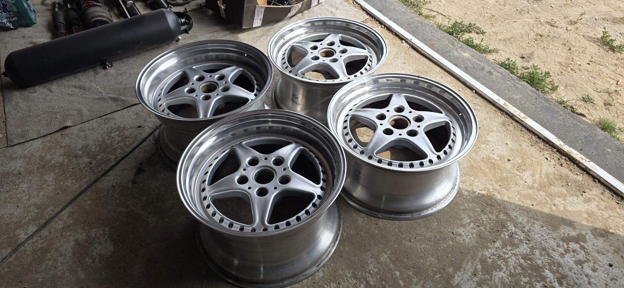 Porsche 5x130 BRAID Folger 18 cali Felgi skręcane Alufelgi