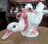 Pato de porcelana cada pupo italy