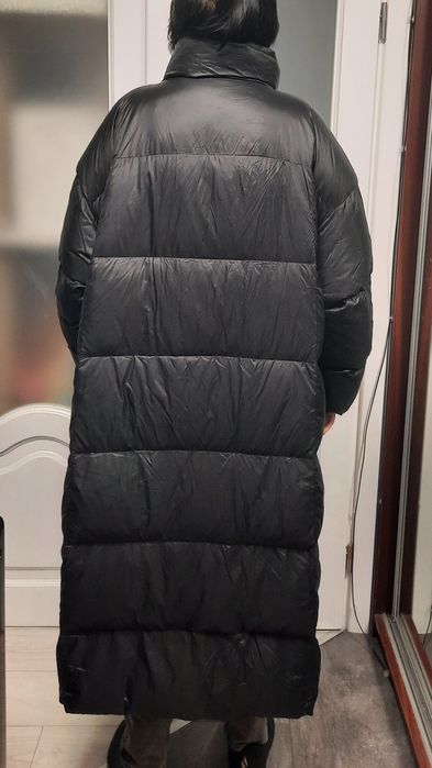 Пуховик жіночий  довгий H&M розмір xxl  батал