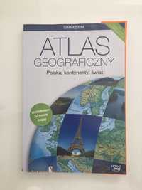Atlas geograficzny NOWA ERA z dodatkami