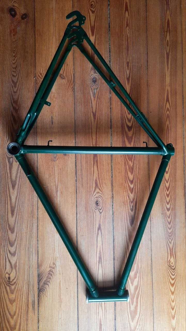 Rama roweru - zielony