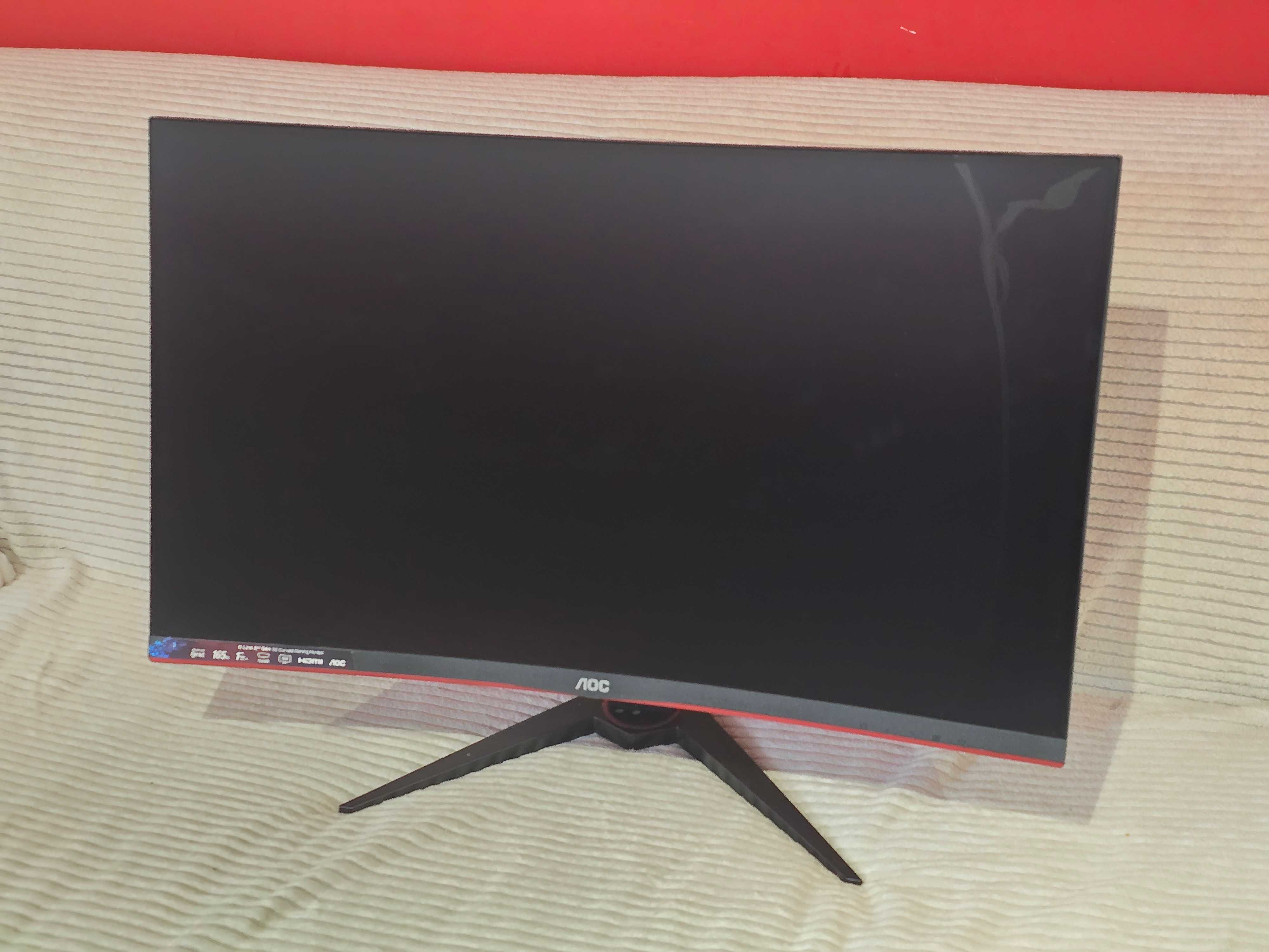 Monitor do komputera AOC CQ32G2SG uszkodzony
