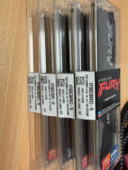 !!! Pamięć Kingston Beast, DDR5, 16 GB, 6000MHz, CL36 KF560C36BBE2-16