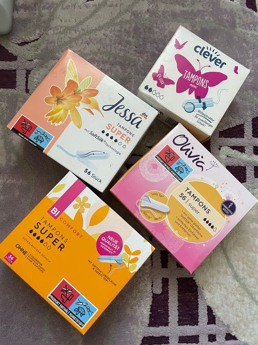 Тампони 56, 64, 80шт