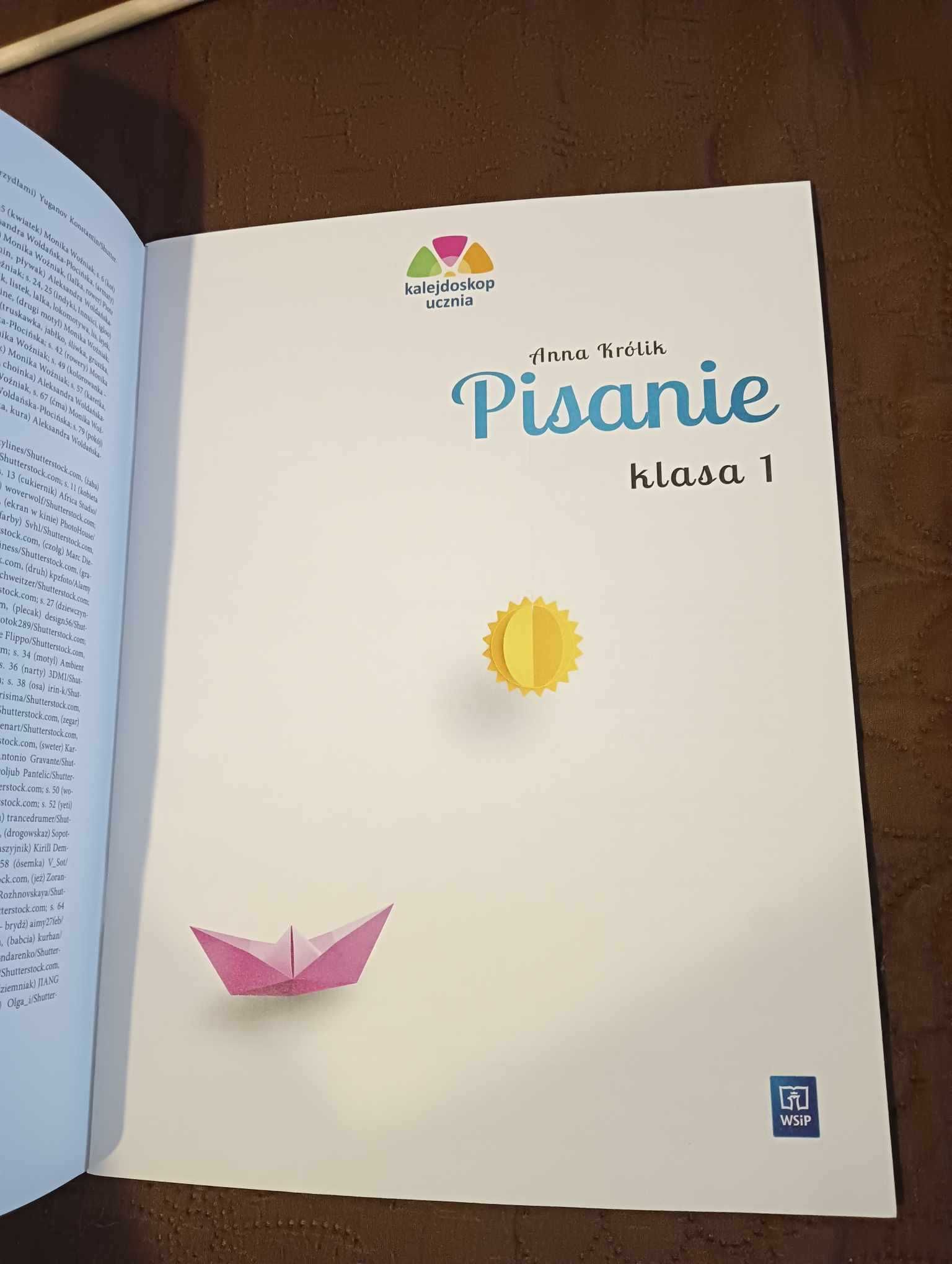 Pisanie. klasa 1 WSiP