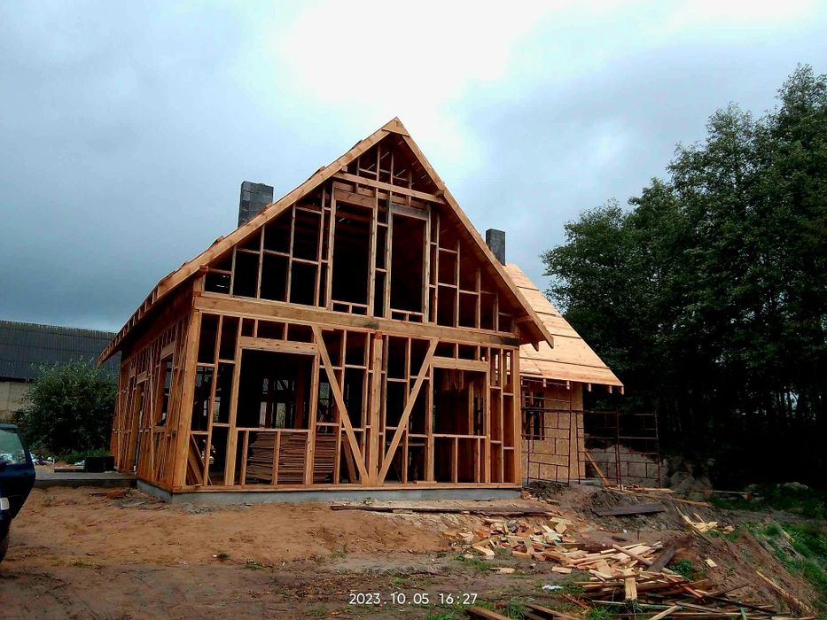 Uslugi budowlane, przenoszenie domów z bala, budownictwo drewniane