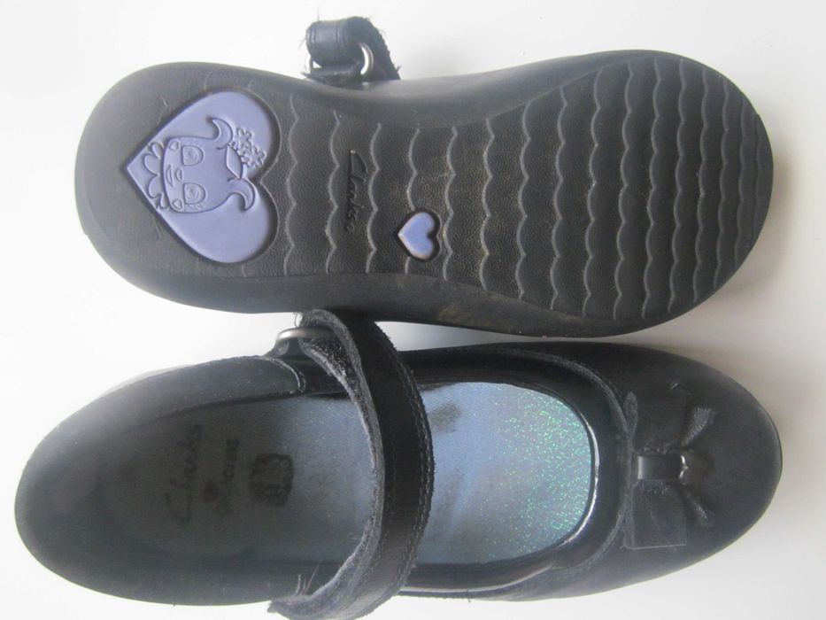 CLARKS Balerinki r.UK 11 EUR 29 17,5cmSkóra STAN BDB Okazja