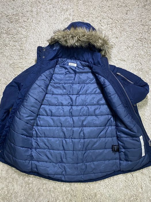 Зимова куртка/ тепла подовжена парка на 152-158 см