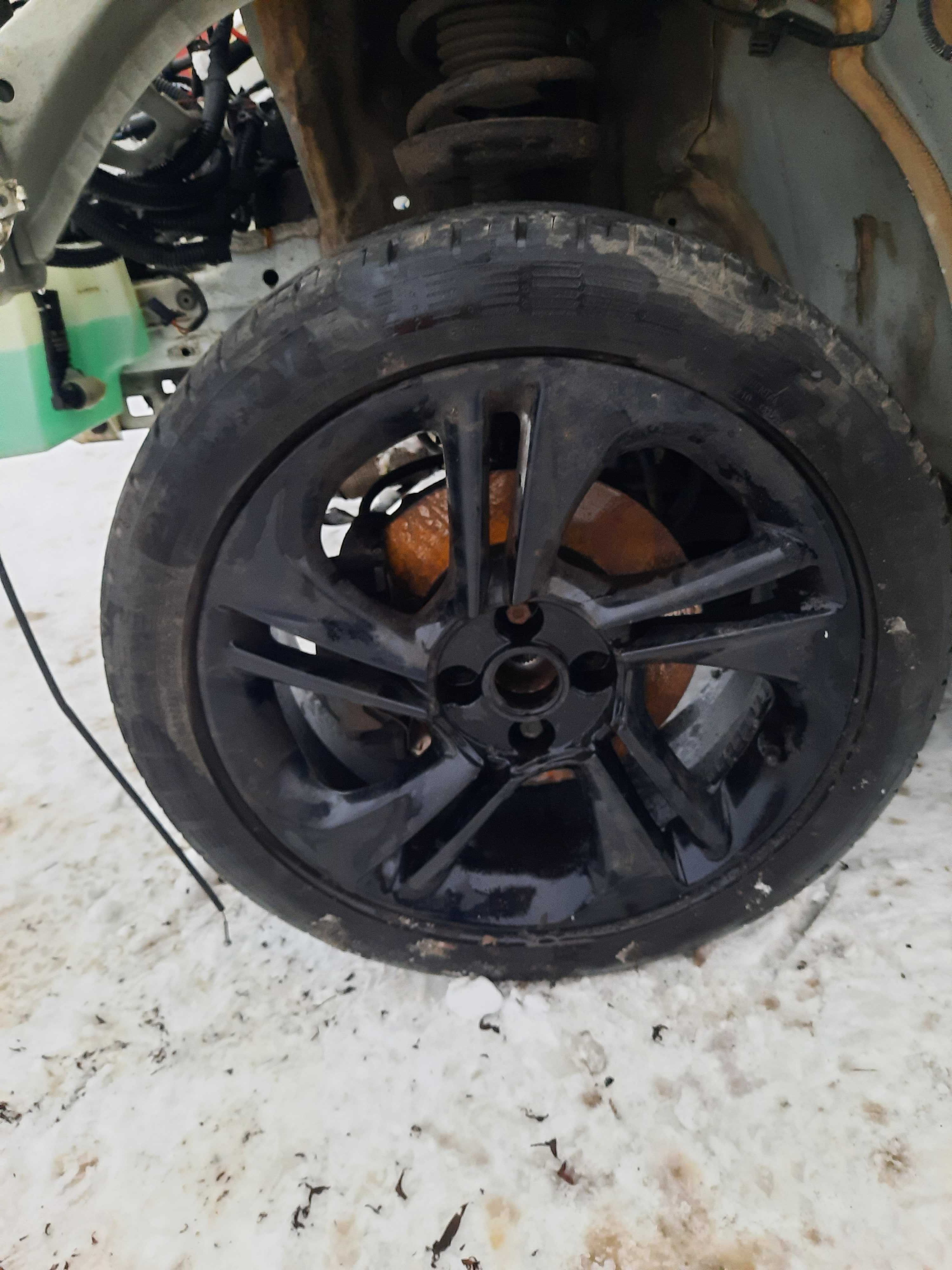 Felgi 17" OPC 4x100 Opel Corsa E OPC z deklami