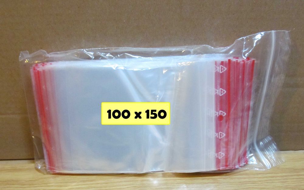 Woreczki torebki strunowe 100x150 mm 10/15 cm - 200 sztuk