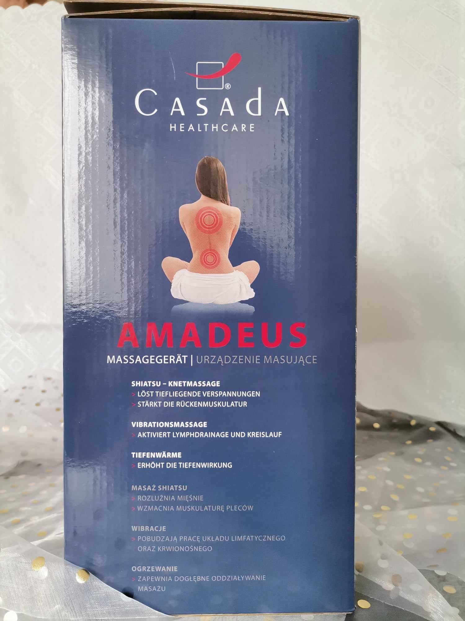 MASAŻ, Urządzenie masujące, ze słuchawkami, Amadeus- nowa, polecam.