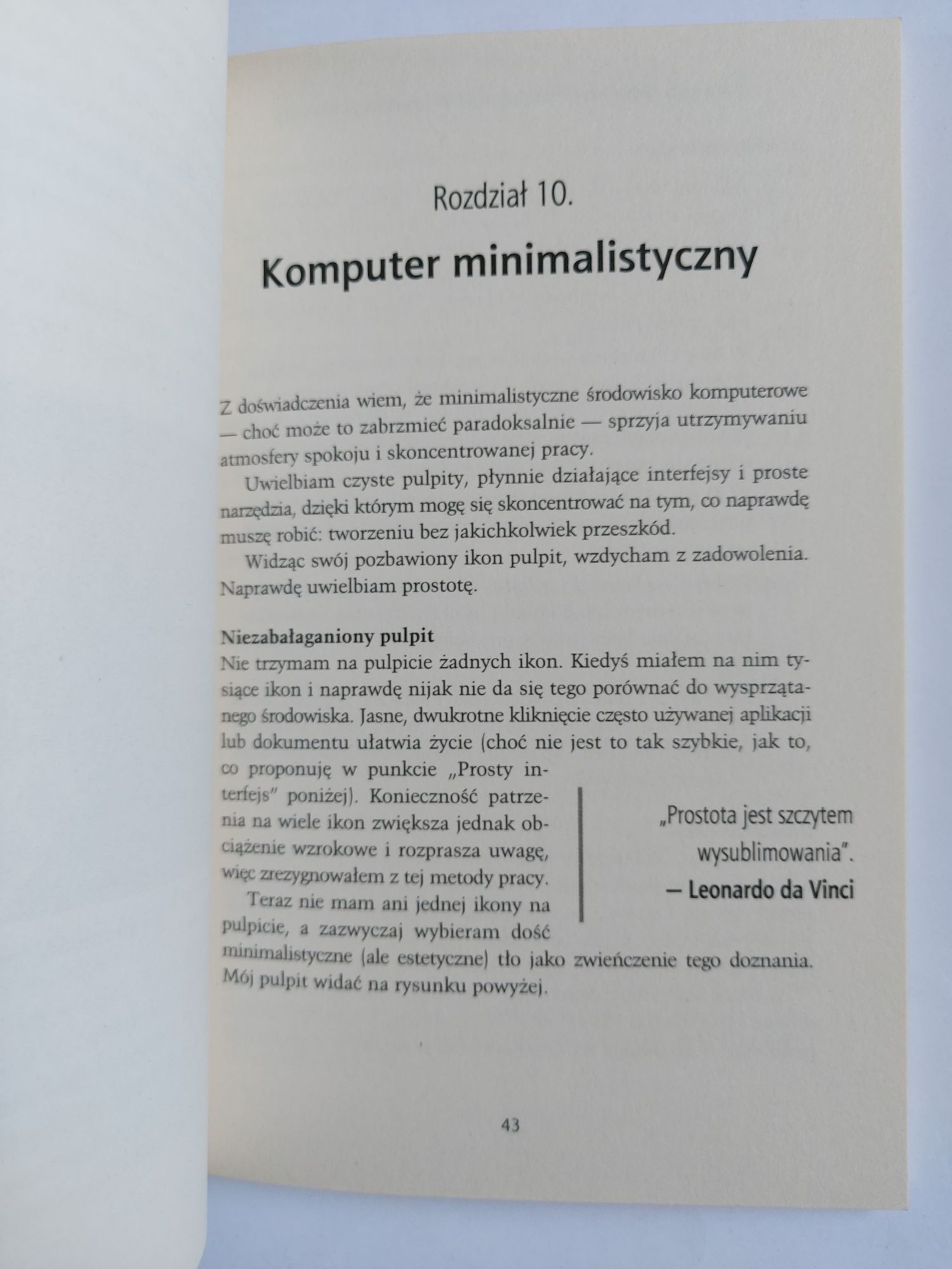 Książeczka minimalisty - Leo Babauta