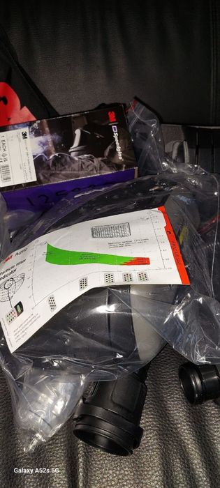 Przylbica do szlifowania z nawiewem