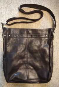 Кожаная мужская сумка Zara