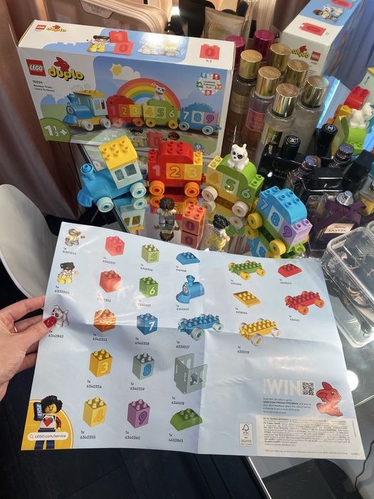 Конструктор lego duplo потяг для малюків розвиваючі іграшки кубики