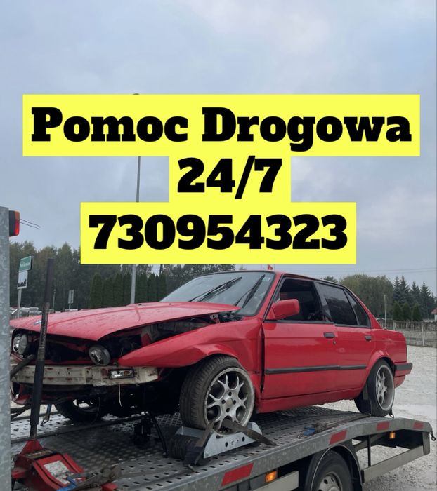 POMOC DROGOWA 24h | LAWETA | Holowanie Pojazdów | ŁÓDŹ I A1 A2 S8 S14
