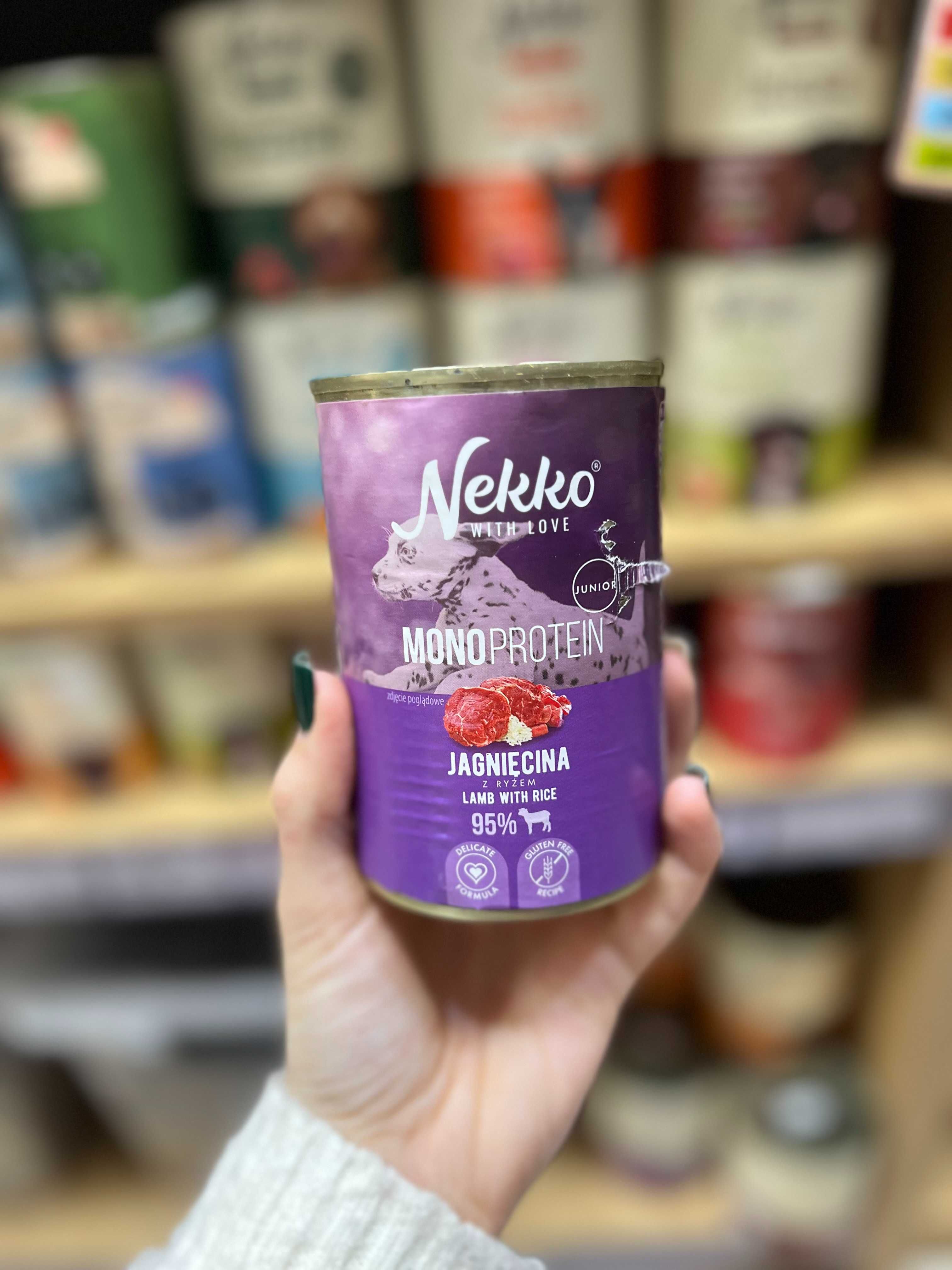 NEKKO puszka monoprotein jagnięcina
