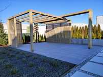 Pergola, altana, wiata, zadaszenie, drewno klejone BSH, kompleksowo