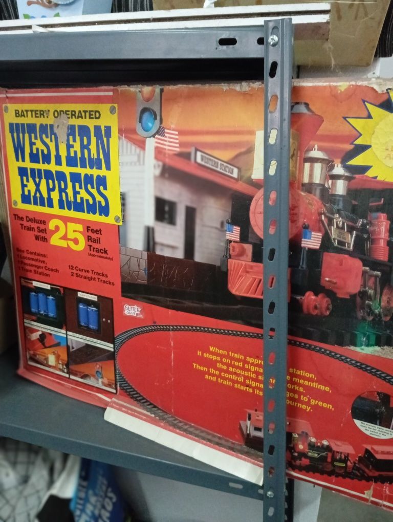 Comboio Vintage Western Express