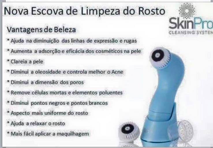 Escova de Limpeza SkinPro NOVA