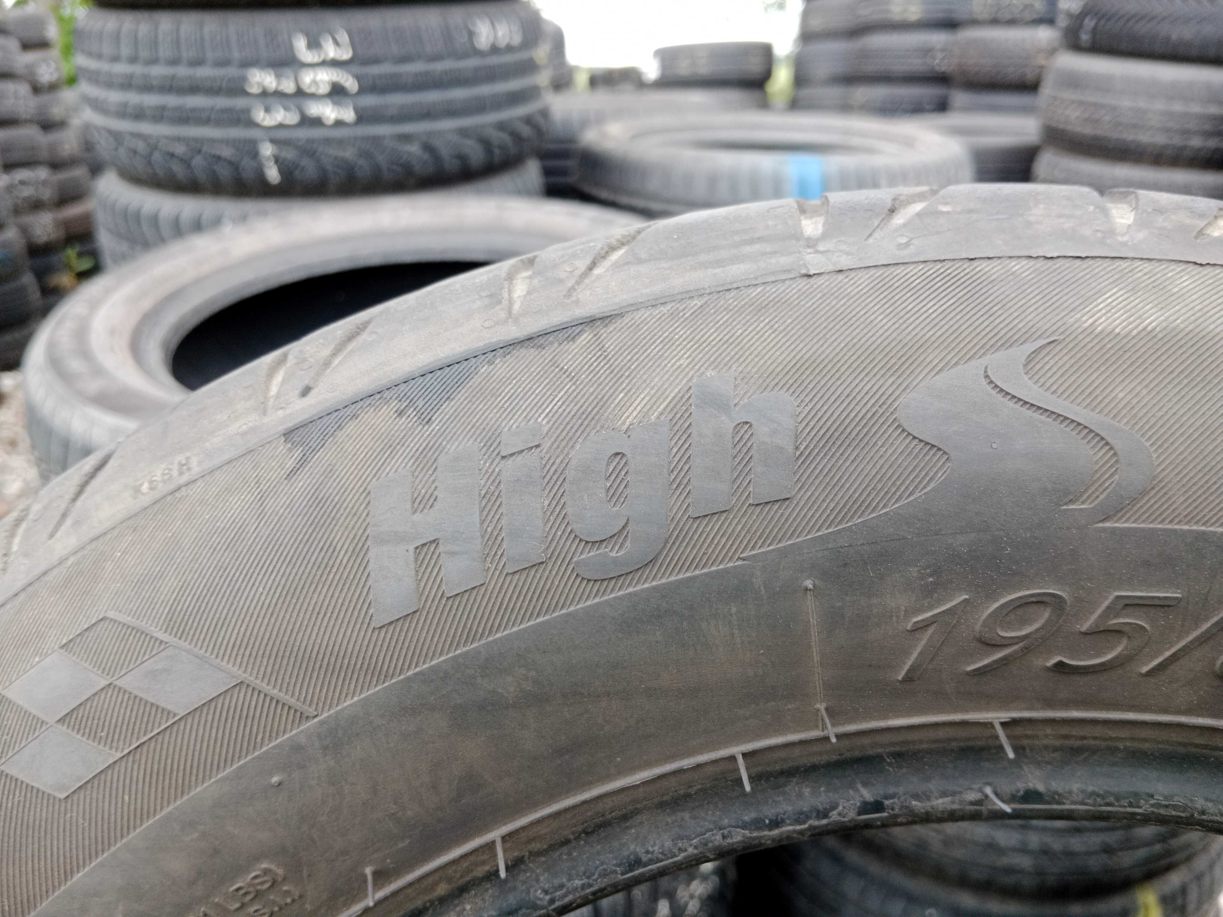 Opona używana letnia 195/65R15 Tigar High Performance 1szt.