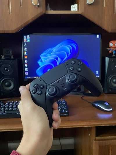 Геймпад PlayStation 5 Dualsense черный