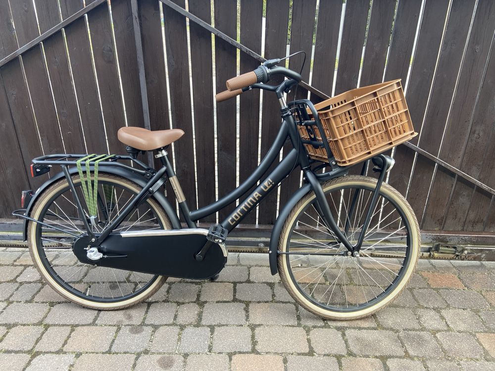 Rower holenderski dziecięcy Cortina U4, 24”, nowy - super prezent :-)