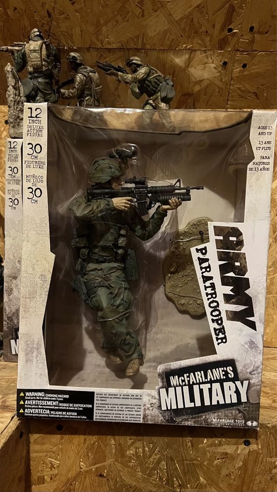 McFarlane Military Army Paratrooper 12”