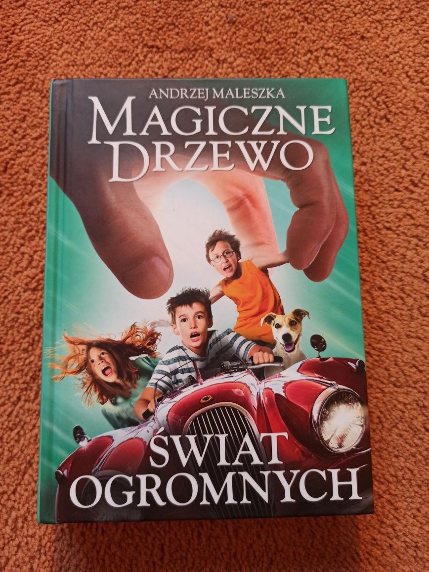 Książka Andrzej Maleszka Magiczne Drzewo Świat Ogromnych z autografem